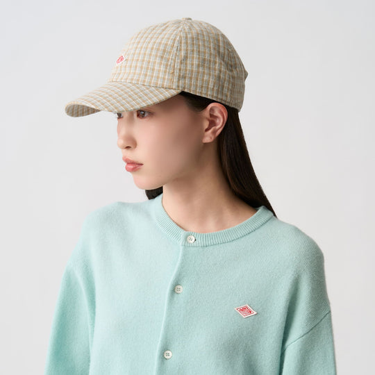 Check 6-Panel Cap
