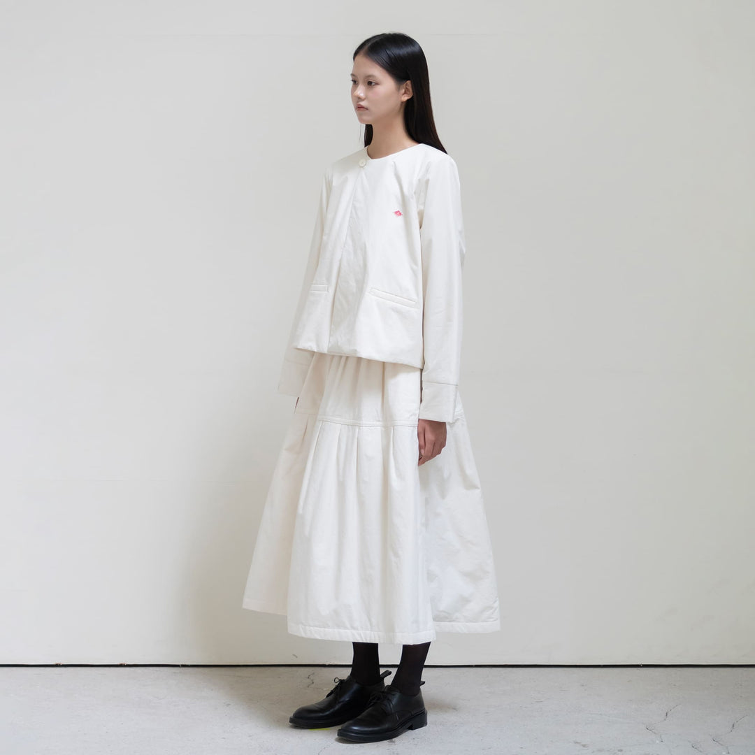 DANTON × eunoia - Tuck Padding Skirt