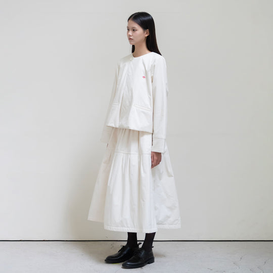 DANTON × eunoia - Tuck Padding Skirt