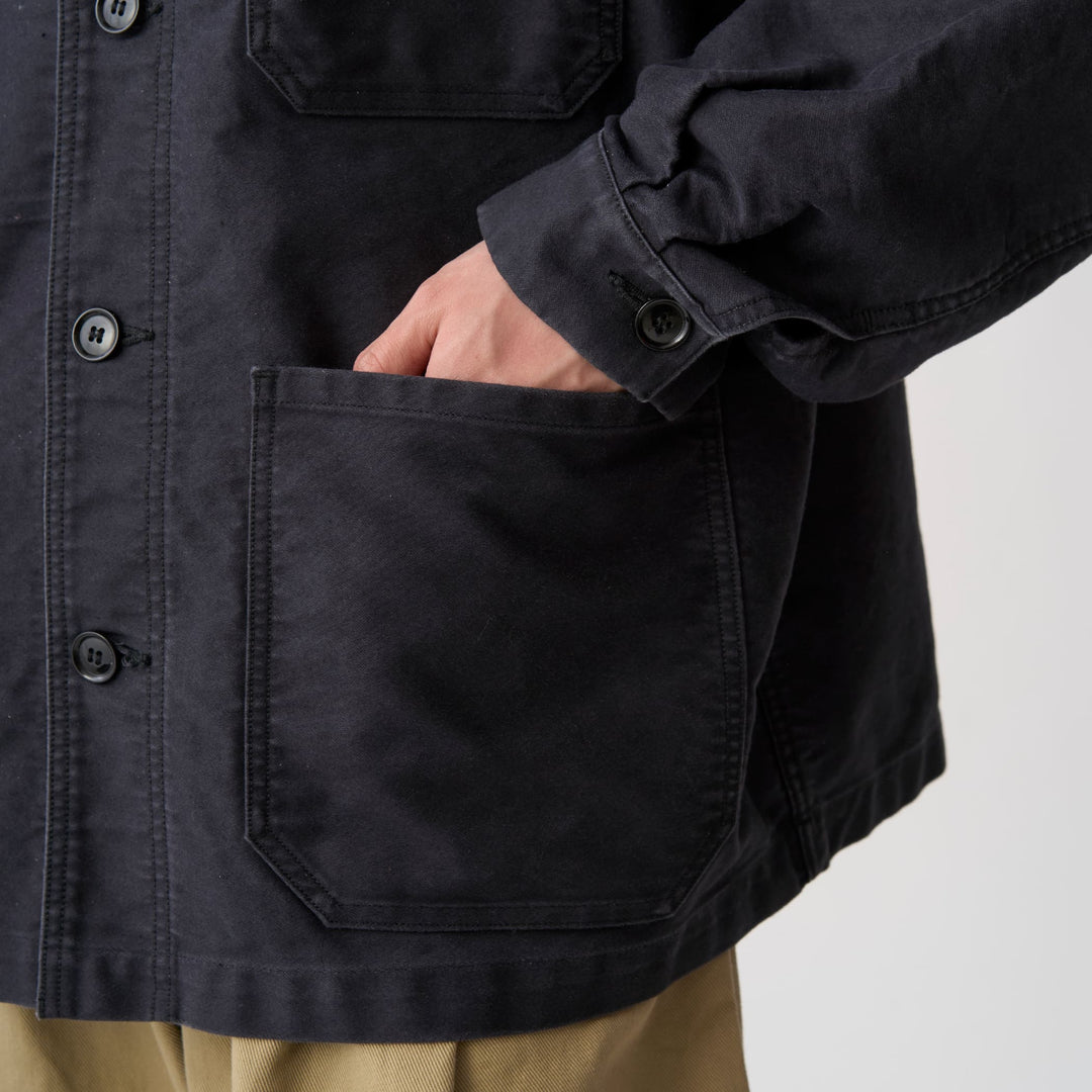 Men's Moleskin Wide Coverall Jacket
