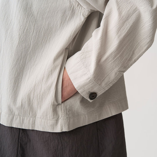 Women's Organic Cotton Washer Cardigan Shirt