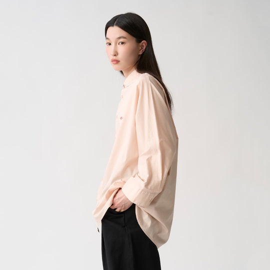 Women's High Count Twill Dolman Sleeve Tunic Shirt