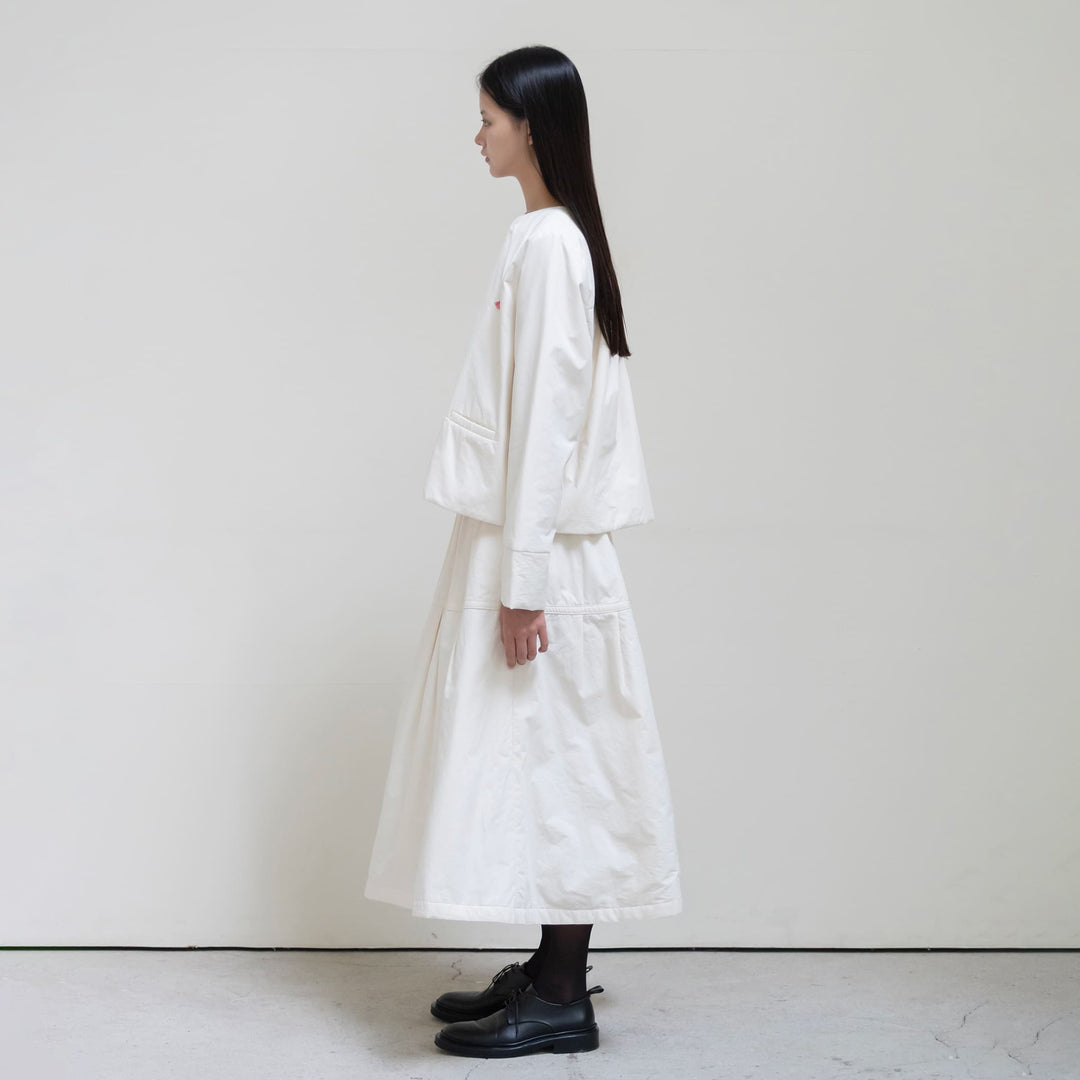DANTON × eunoia - Tuck Padding Skirt