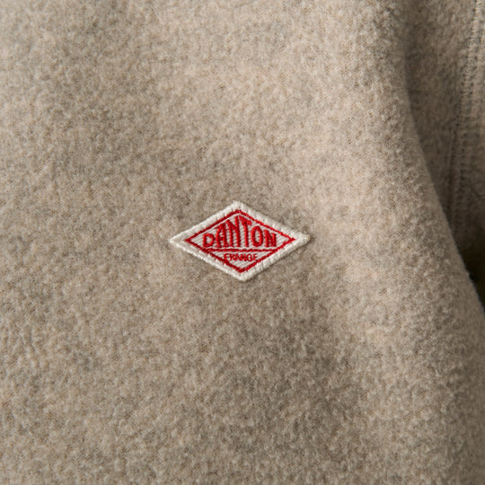 Women's Fleece Collarless Jacket