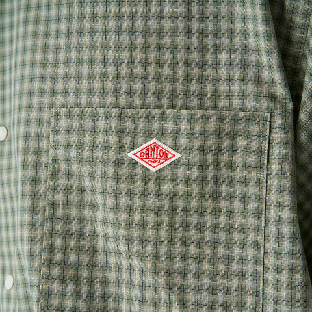 Men's Cotton Twill Button-Down Shirt