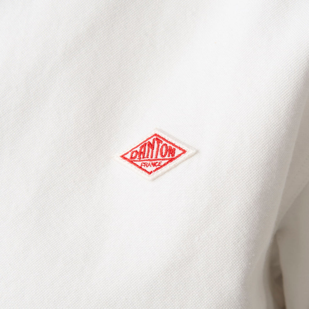 Women's Oxford Band Collar Shirt