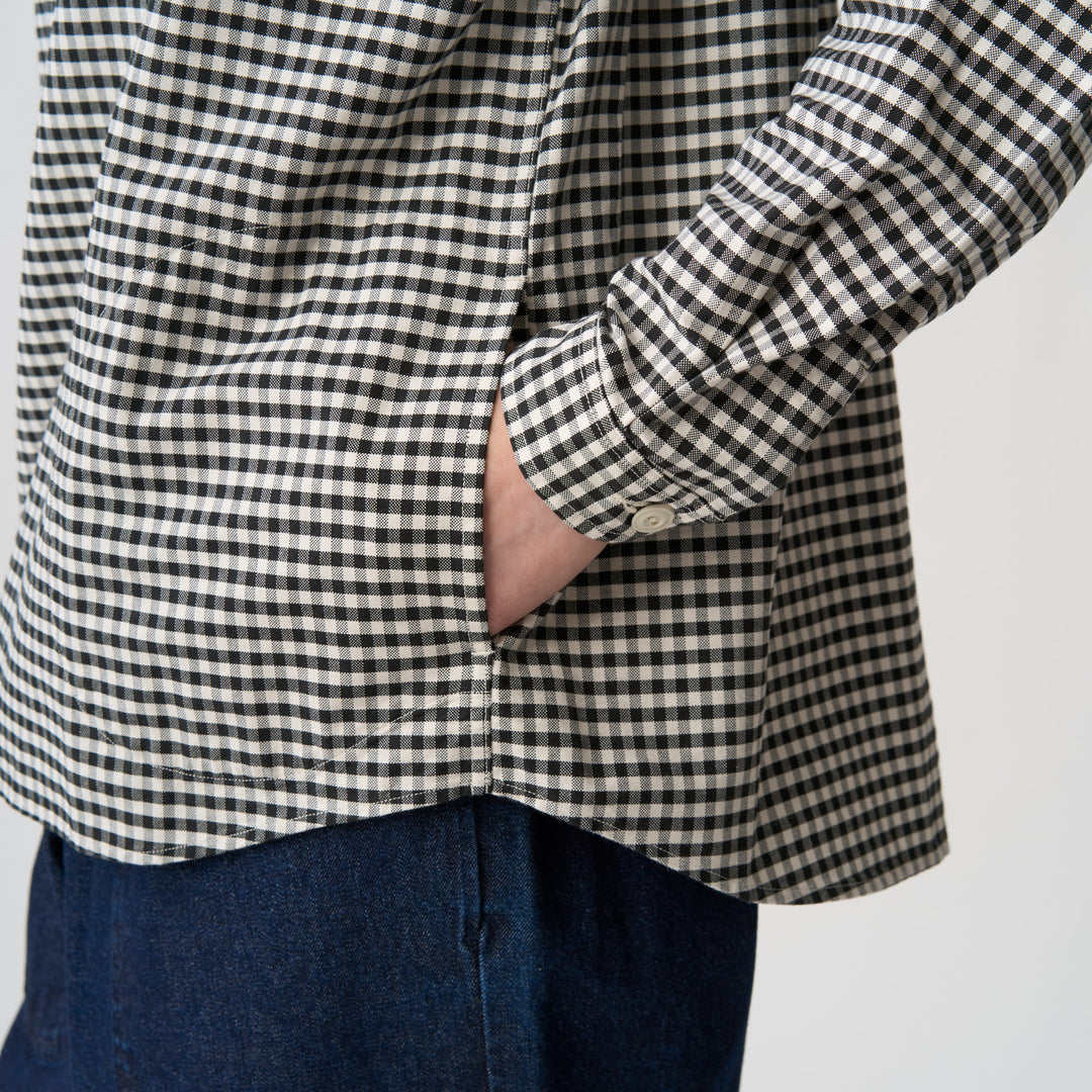 Women's Oxford Round Collar Pullover Shirt Pattern