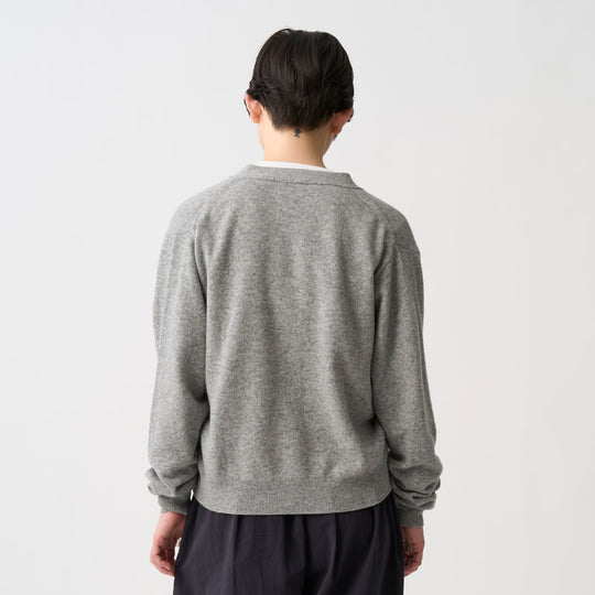Women's Lambswool V-Neck Knit Cardigan