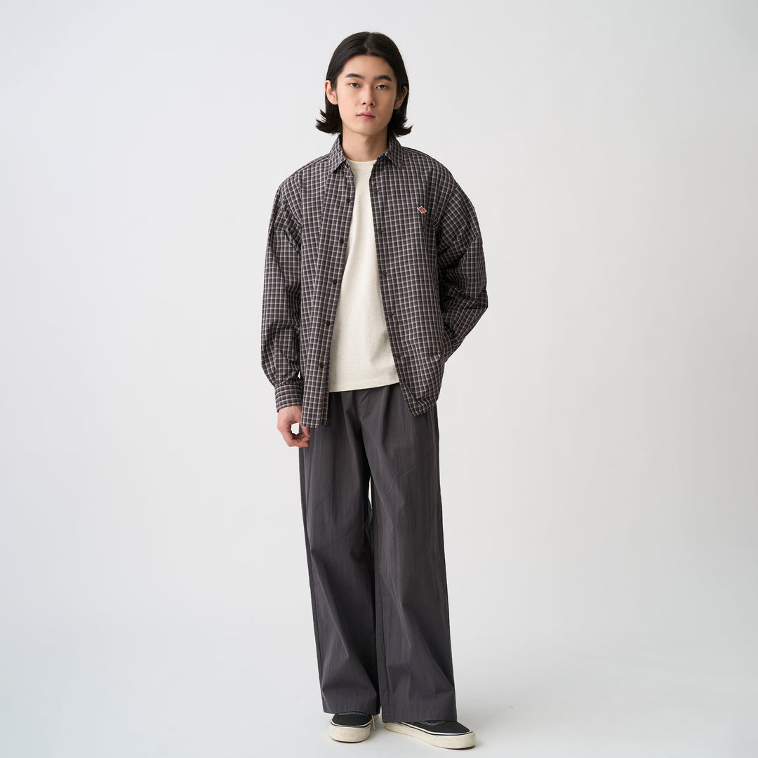 Men’s C/N Twill Double Pleated Easy Pants