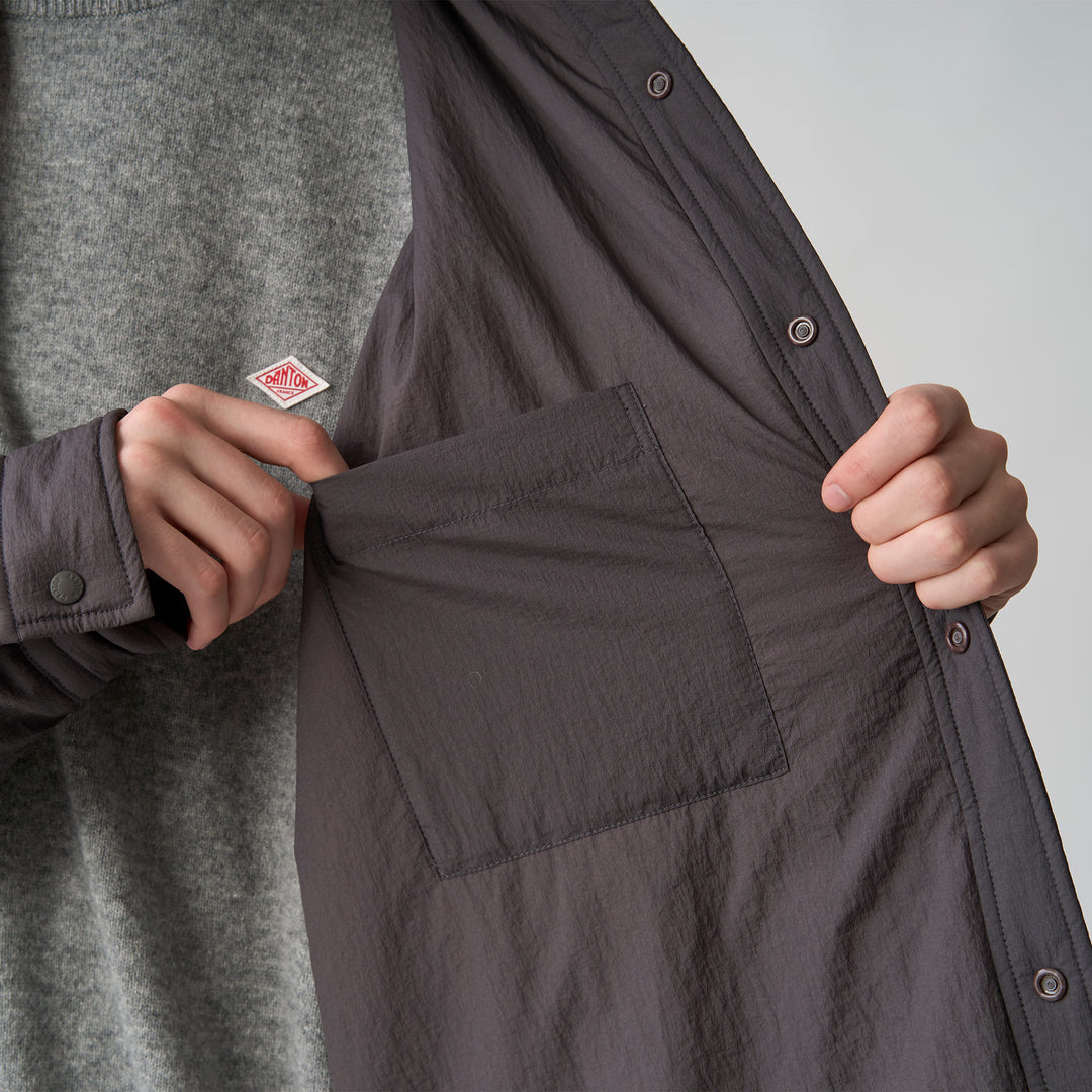 Men's Insulation Nylon Shirt Jacket