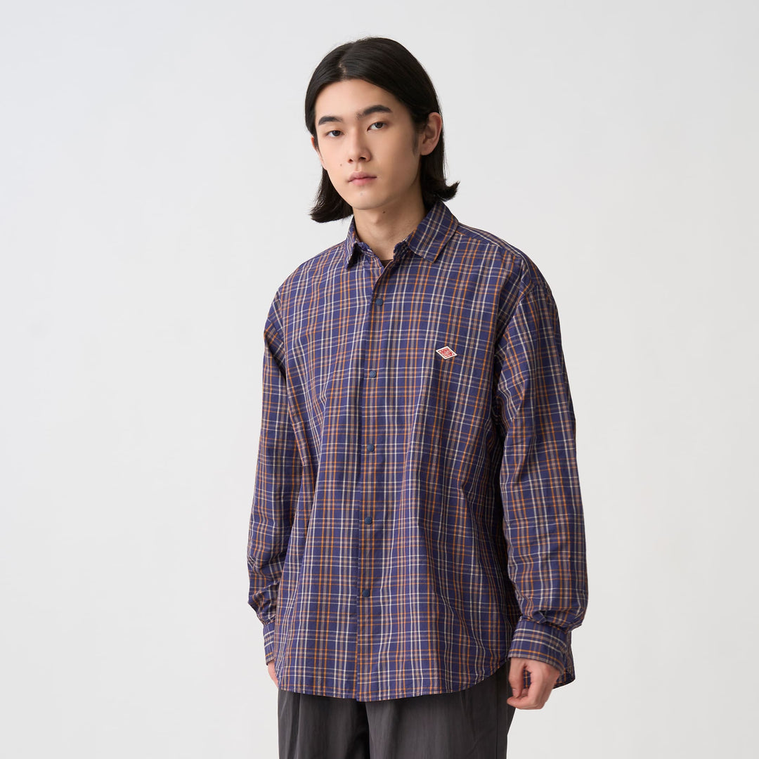 Men's Nylon Regular Collar Shirt