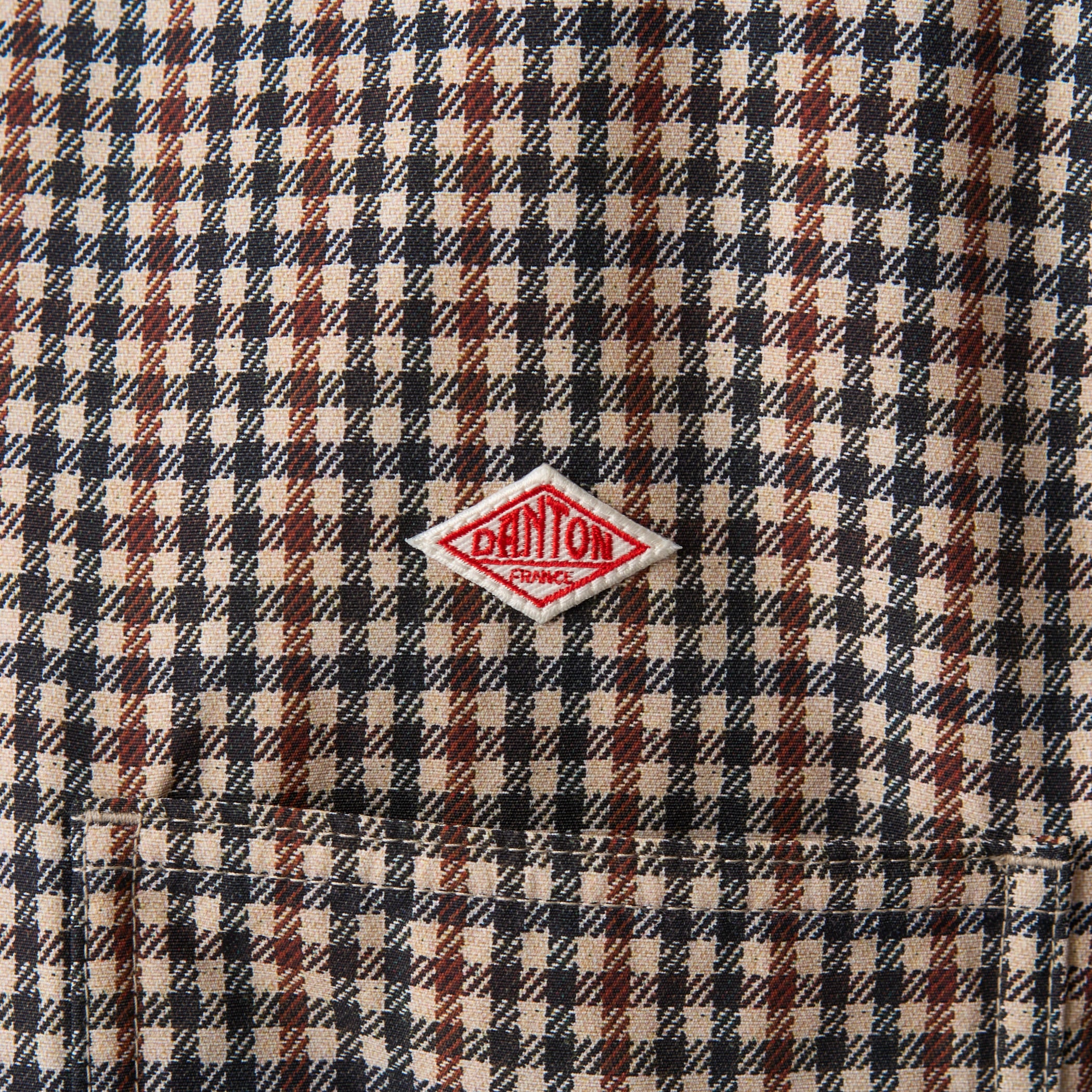 Women's Nylon Tussah Work Jacket Plaid – DANTON