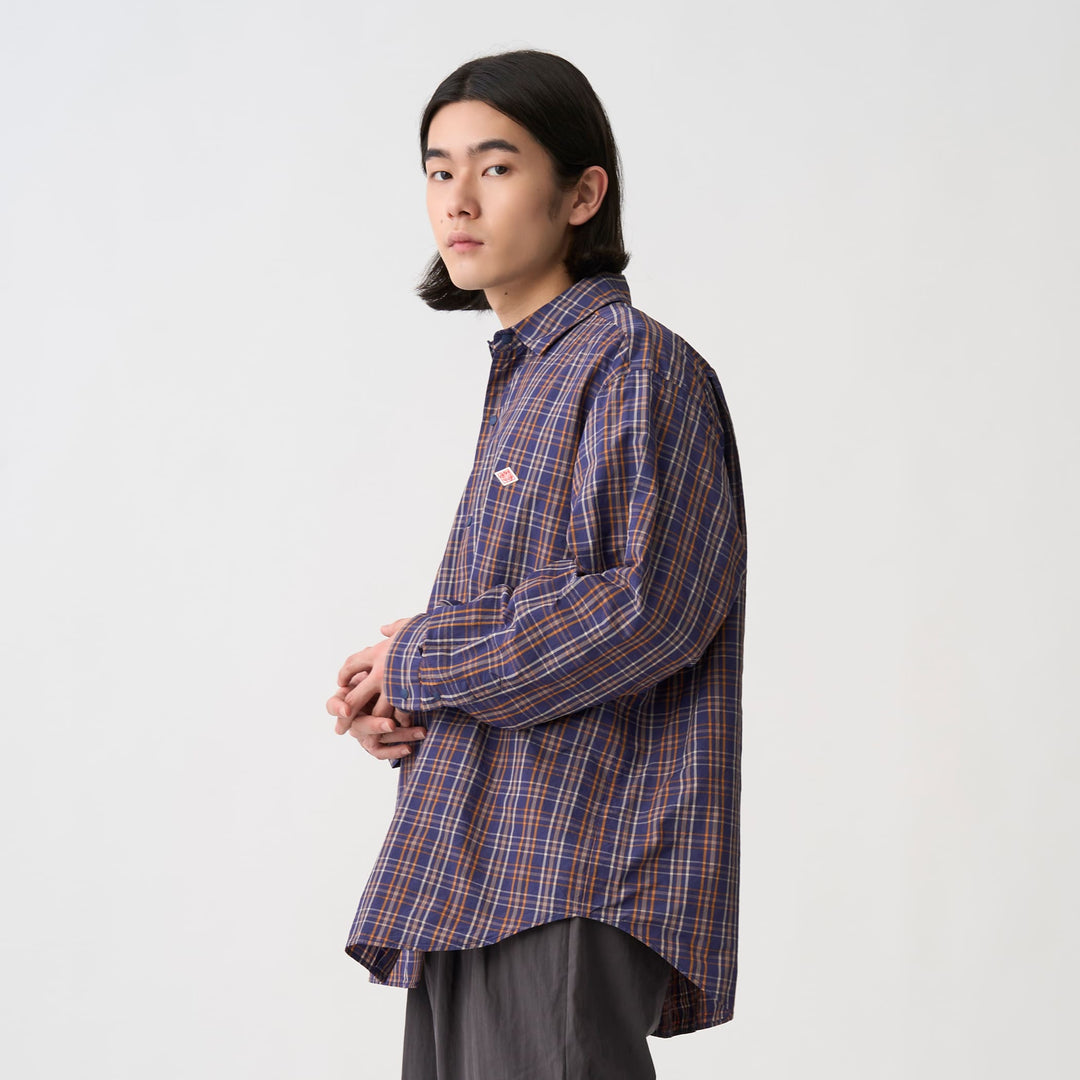 Men's Nylon Regular Collar Shirt