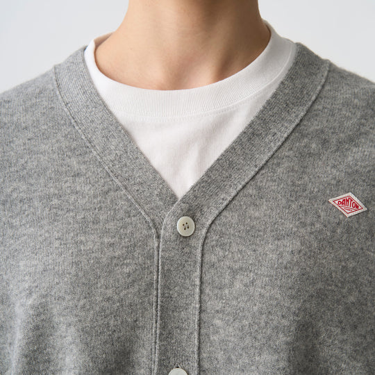 Women's Lambswool V-Neck Knit Cardigan