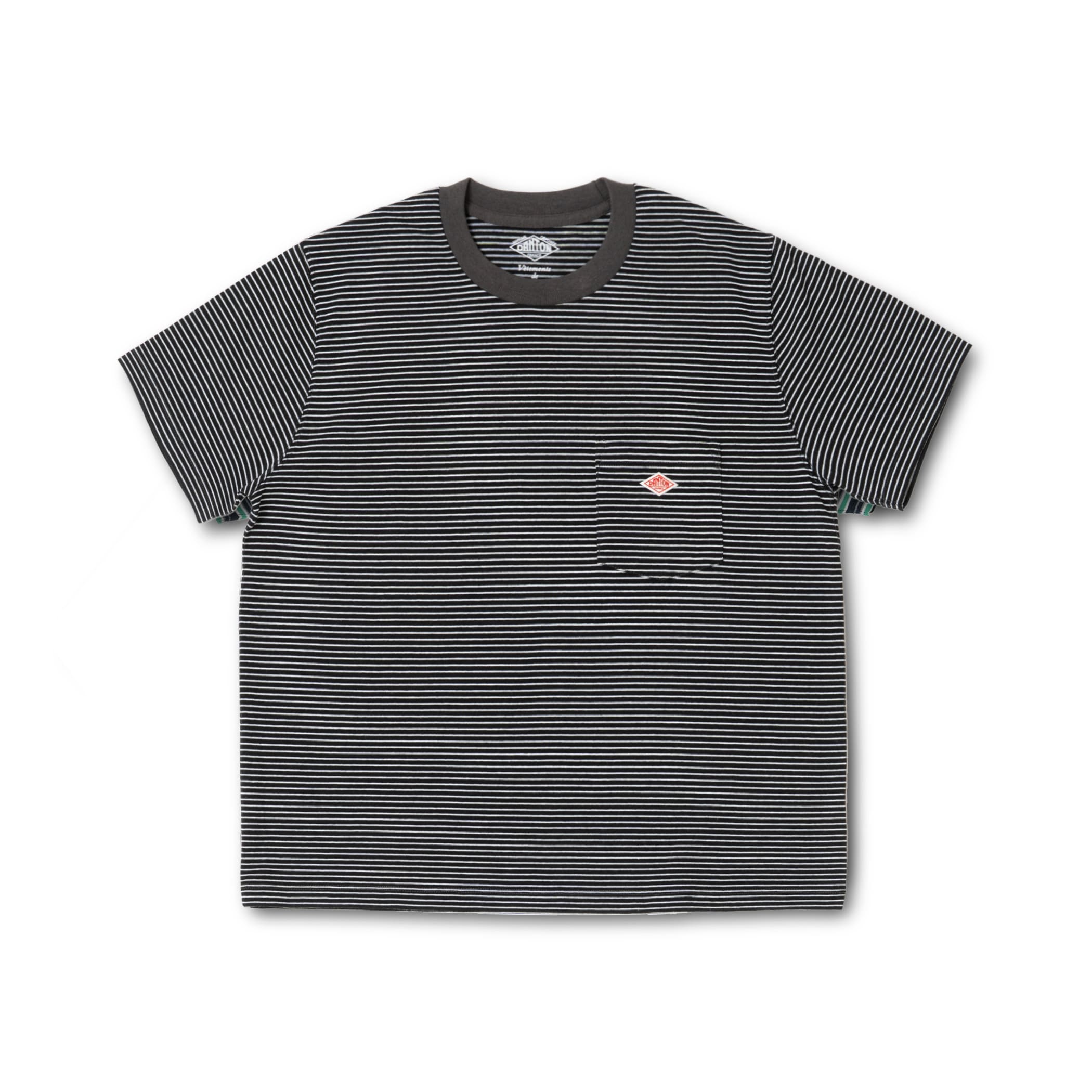 Men's Short Sleeve Pocket T-Shirt Stripe – DANTON