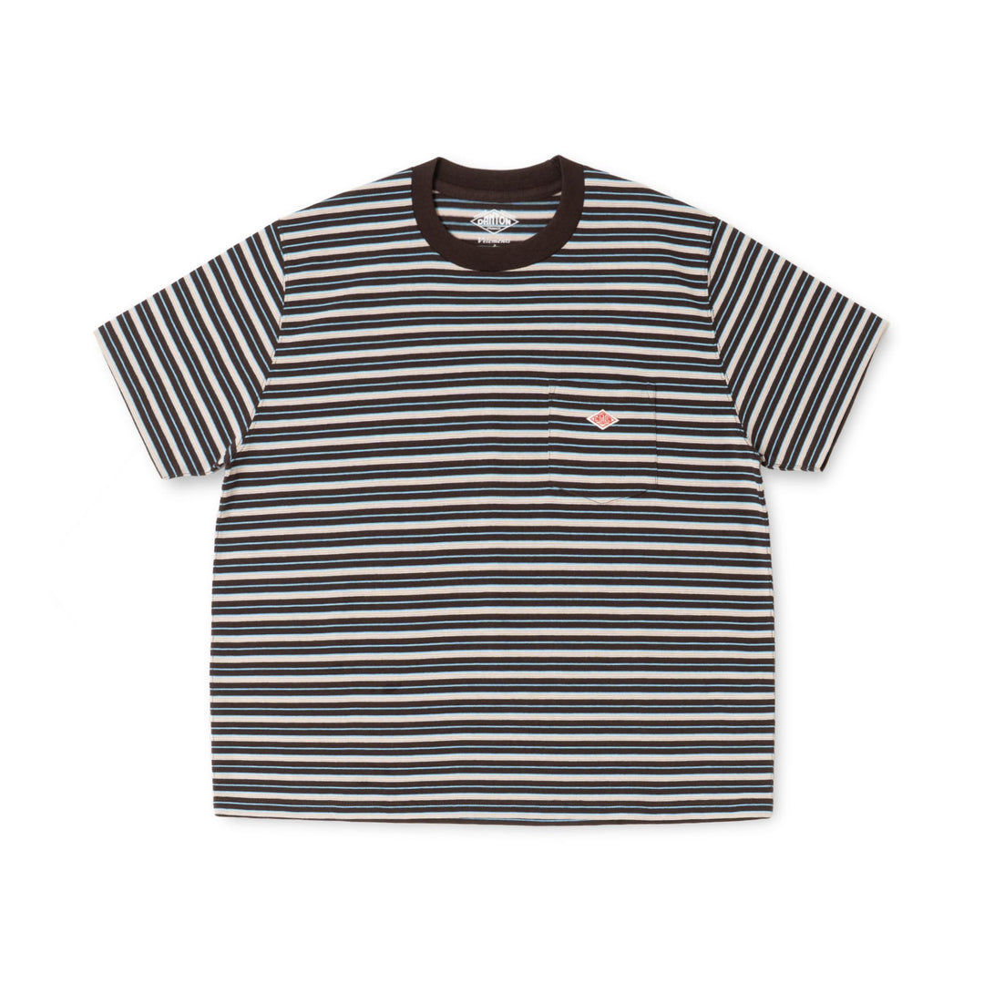 Men's Short Sleeve Pocket T-Shirt Stripe