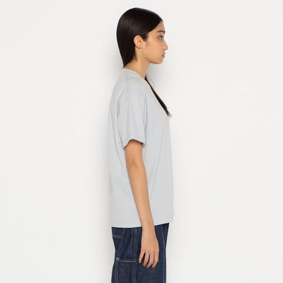 WOMEN'S PLAIN SHORT SLEEVE POCKET T-SHIRT