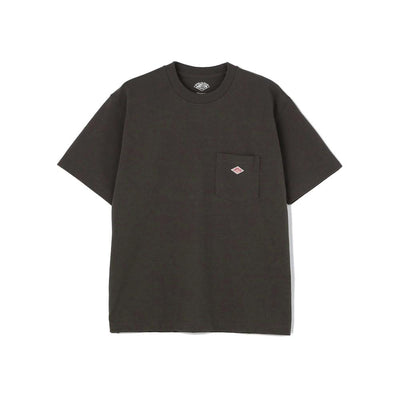 WOMEN'S PLAIN SHORT SLEEVE POCKET T-SHIRT