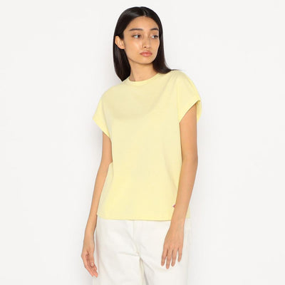 WOMEN'S PLAIN DOLMAN SLEEVELESS T-SHIRT