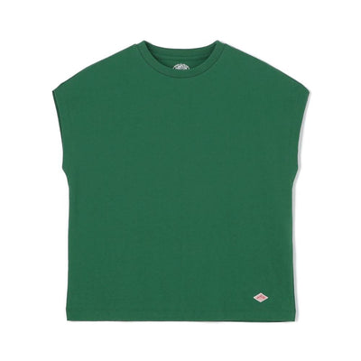 WOMEN'S PLAIN DOLMAN SLEEVELESS T-SHIRT
