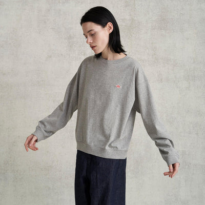 WOMEN'S PLAIN LONG SLEEVE T-SHIRT RIB