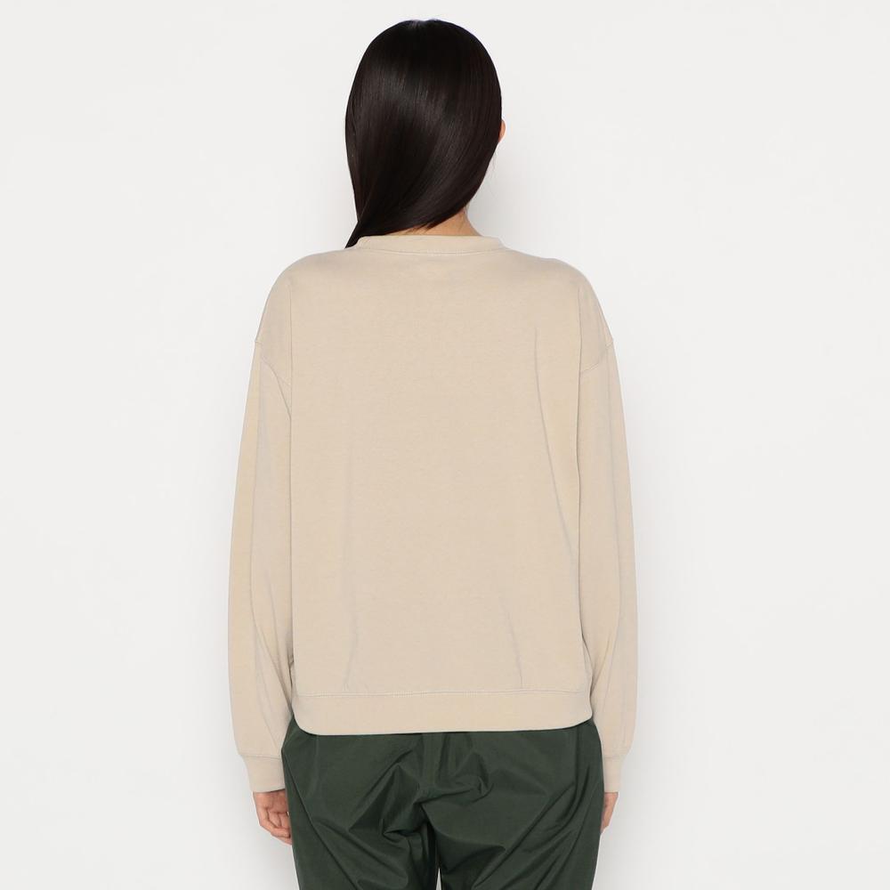 WOMEN'S PLAIN LONG SLEEVE T-SHIRT RIB