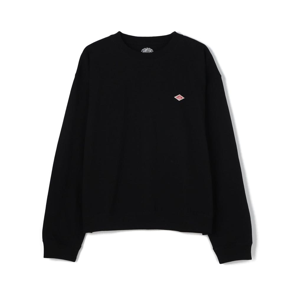 WOMEN'S PLAIN LONG SLEEVE T-SHIRT RIB