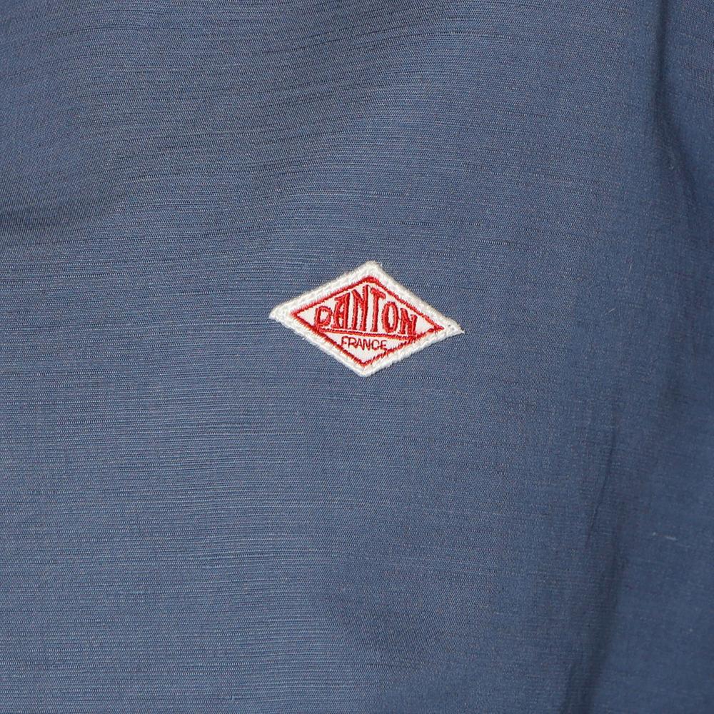 WOMEN'S COTTON LINEN COLLARLESS PULLOVER SHIRT