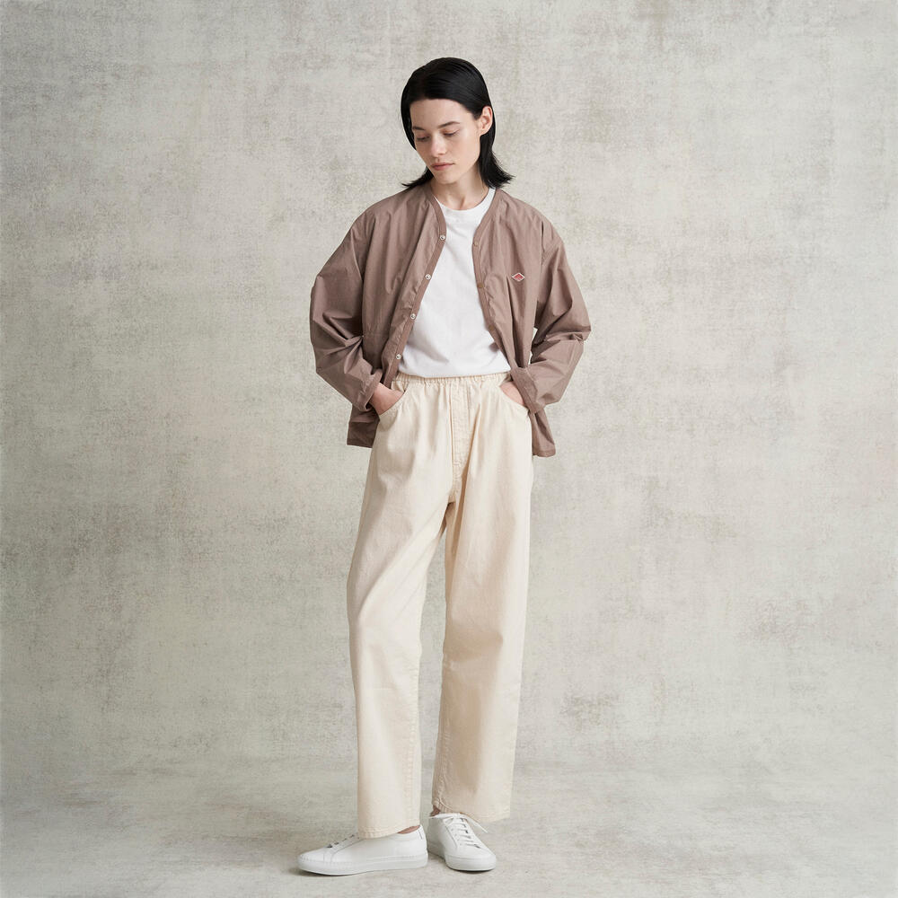 WOMEN'S BROAD CLOTH SHIRT CARDIGAN
