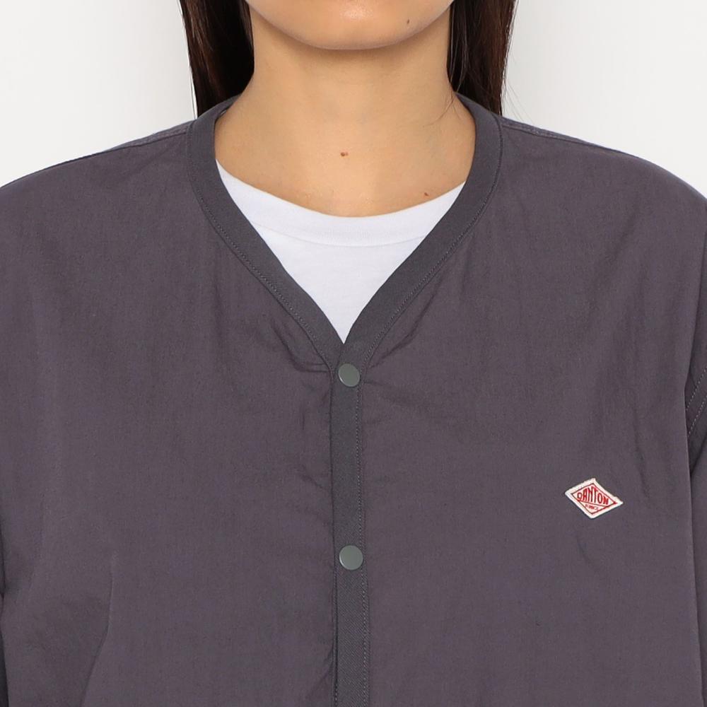 WOMEN'S BROAD CLOTH SHIRT CARDIGAN