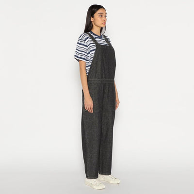 WOMEN'S DENIM SALOPETTE PANTS
