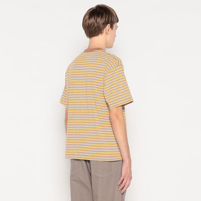 MEN'S STRIPE SHORT SLEEVE POCKET T-SHIRT