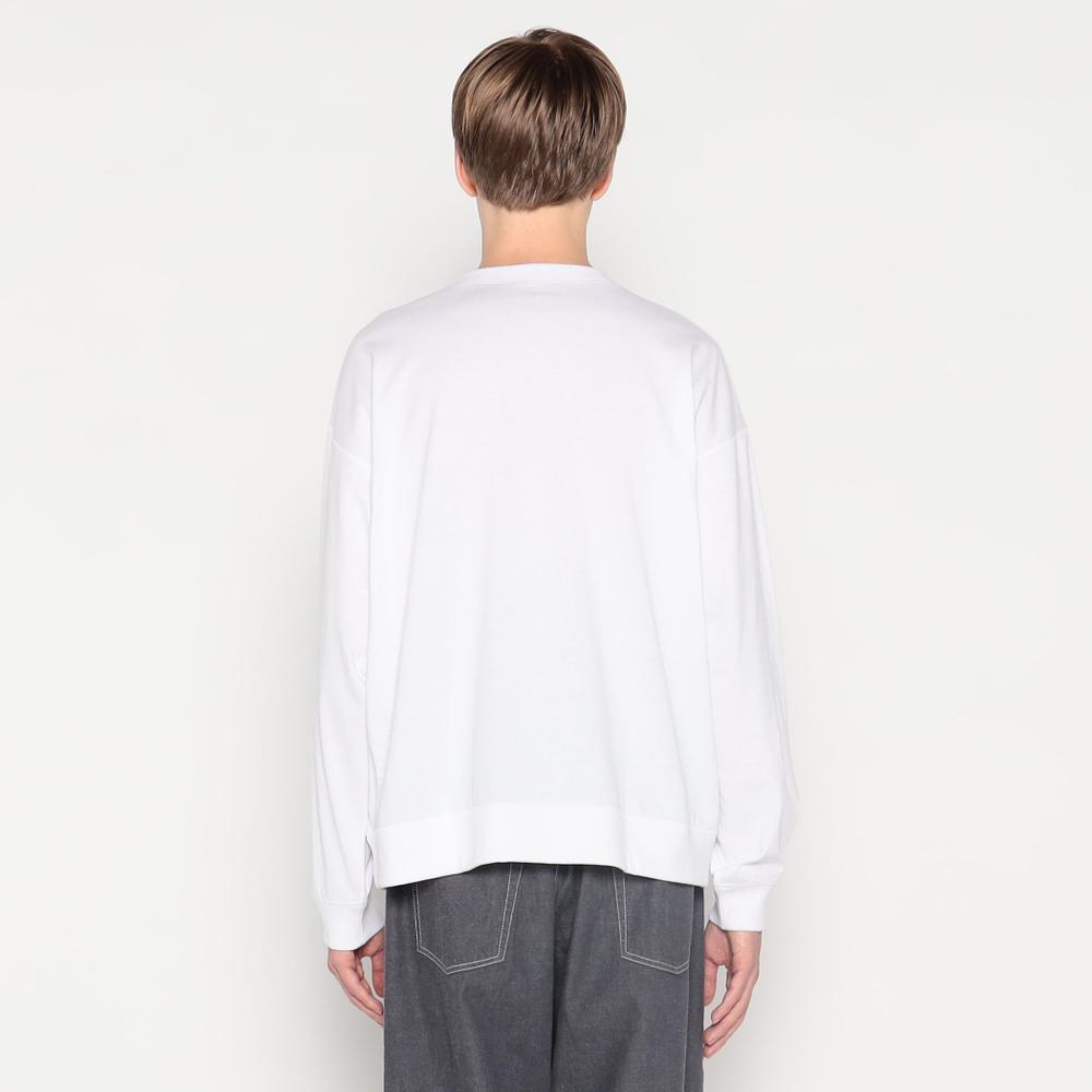 MEN'S PLAIN LONG SLEEVE T-SHIRT RIB