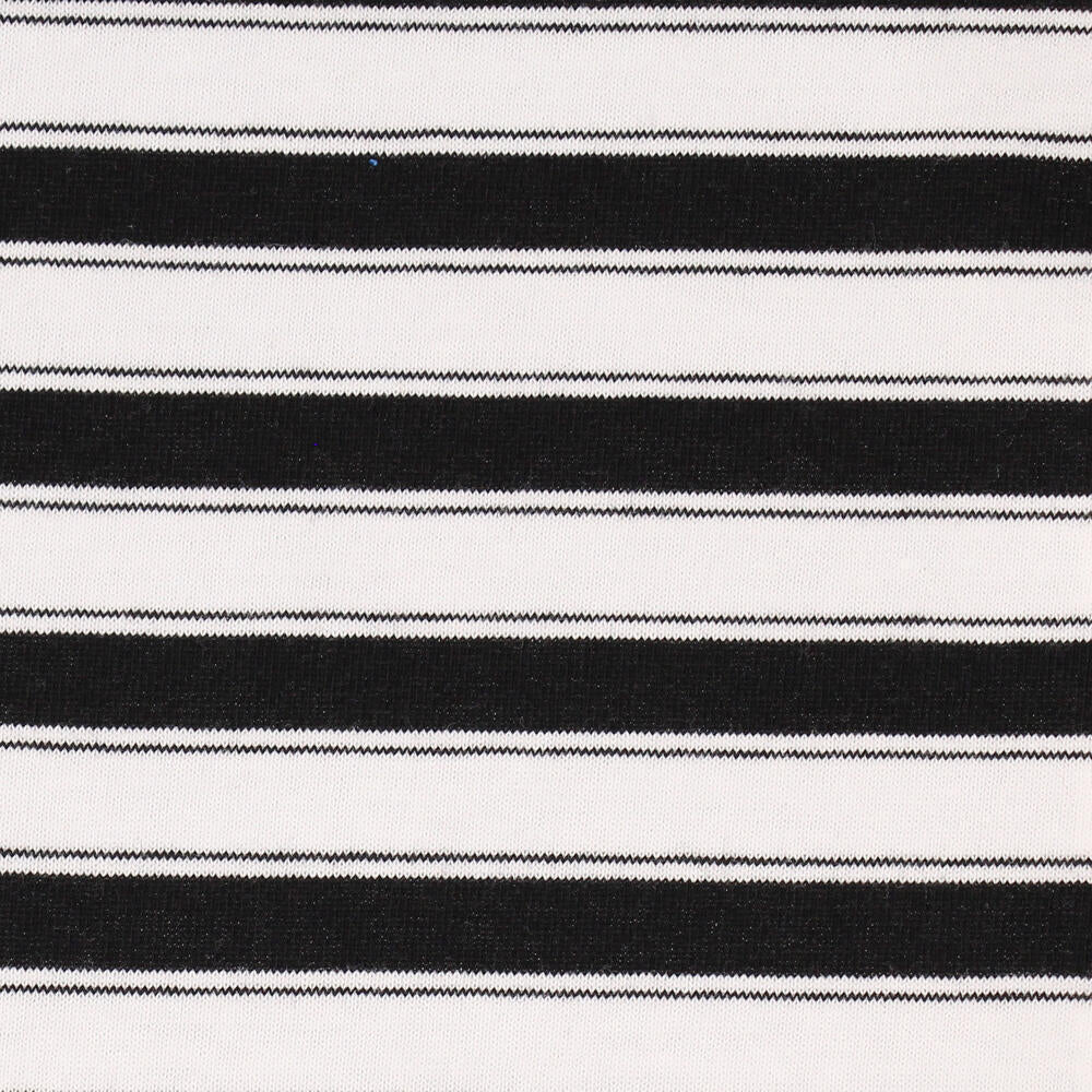 MEN'S STRIPE LONG SLEEVE T-SHIRT RIB