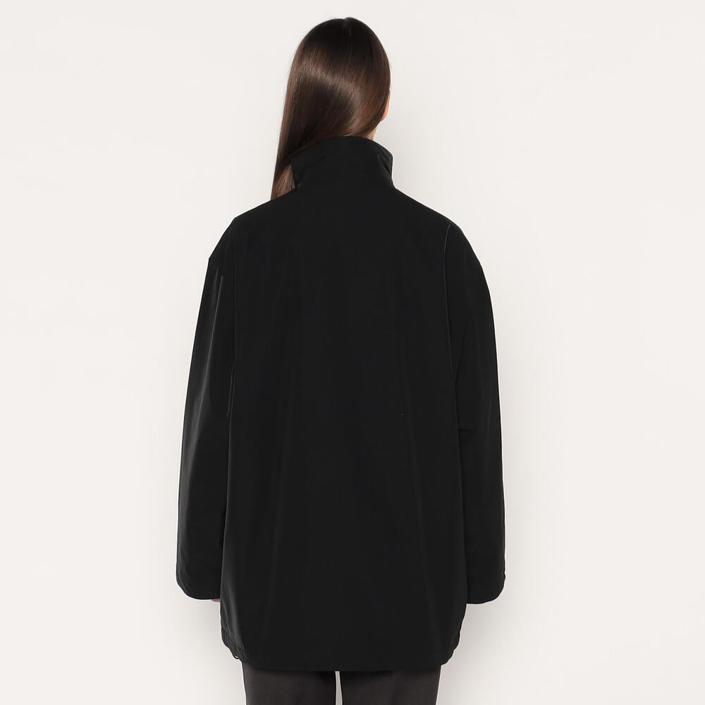 WOMEN'S POLYESTER TWILL INSULATION STAND COLLAR JACKET
