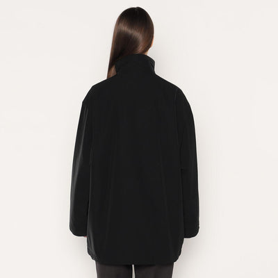 WOMEN'S POLYESTER TWILL INSULATION STAND COLLAR JACKET