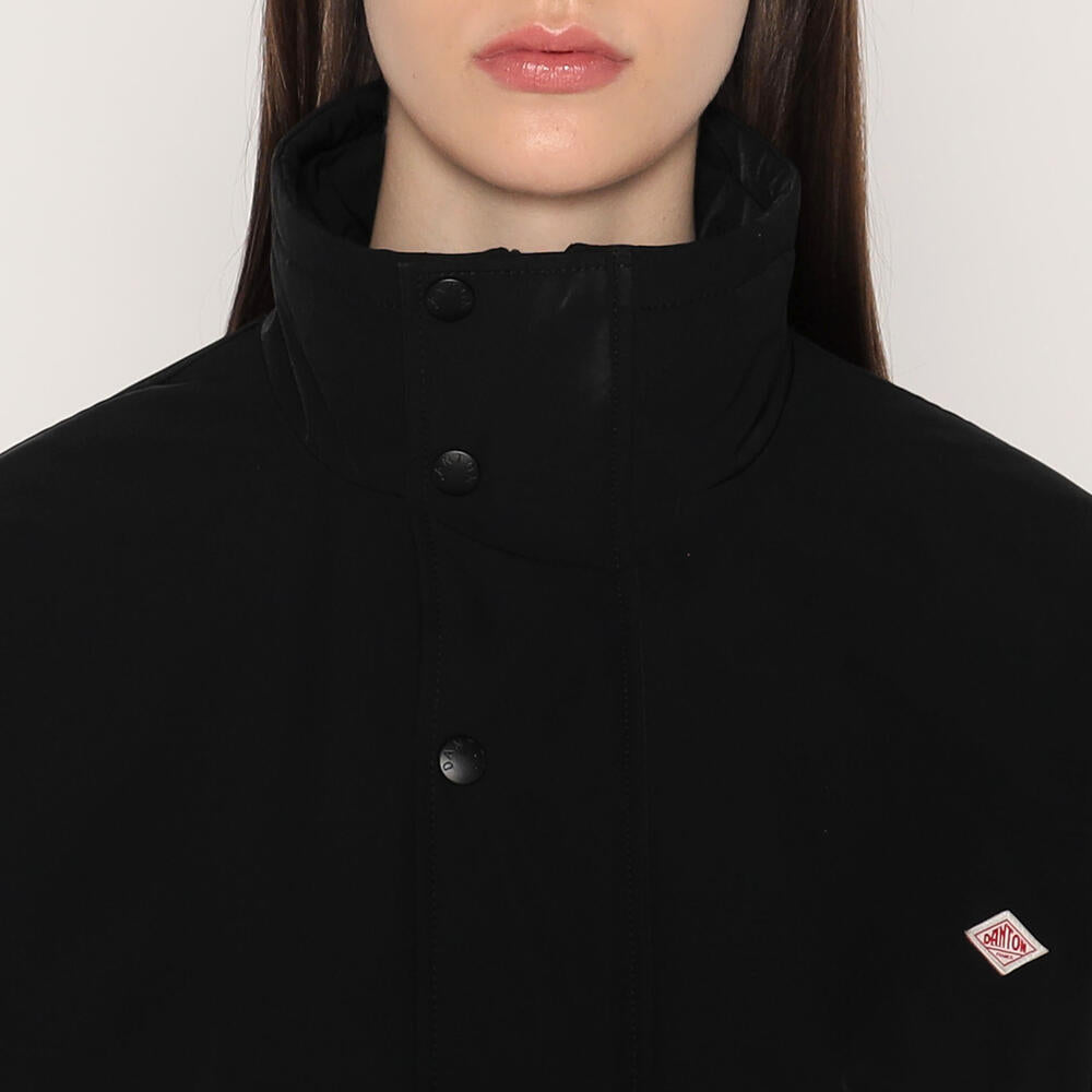 WOMEN'S POLYESTER TWILL INSULATION STAND COLLAR JACKET