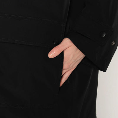 WOMEN'S POLYESTER TWILL INSULATION STAND COLLAR JACKET