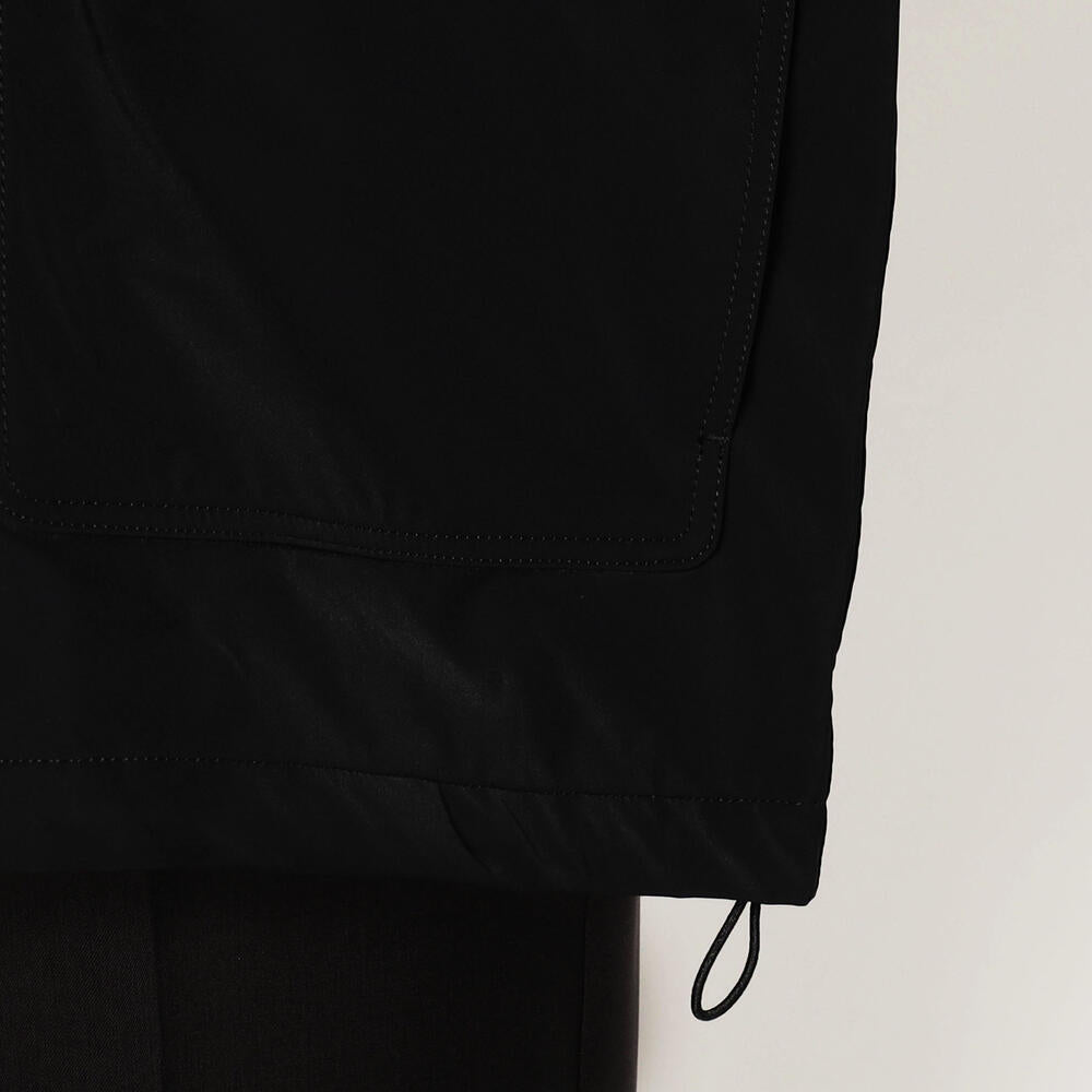 WOMEN'S POLYESTER TWILL INSULATION STAND COLLAR JACKET