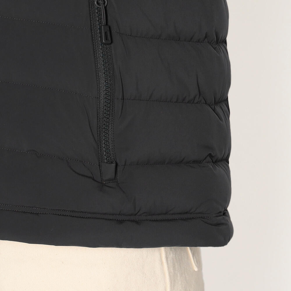 WOMEN'S STRETCH NYLON MIDDLE DOWN HOODED JACKET