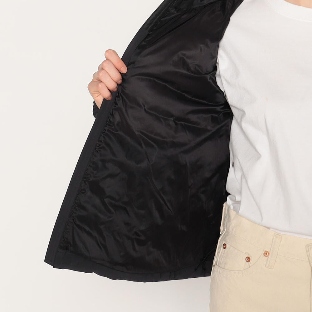WOMEN'S STRETCH NYLON MIDDLE DOWN HOODED JACKET