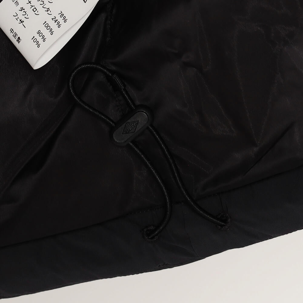 WOMEN'S STRETCH NYLON MIDDLE DOWN HOODED JACKET