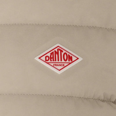 WOMEN'S STRETCH NYLON MIDDLE DOWN HOODED COAT