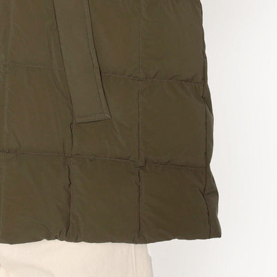 WOMEN'S STRETCH NYLON SQUARE QUILTED DOWN JACKET