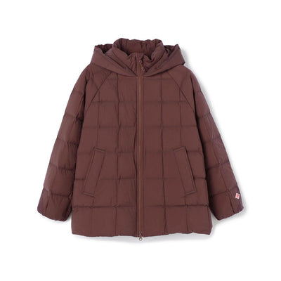 WOMEN'S STRETCH NYLON SQUARE QUILTED DOWN JACKET