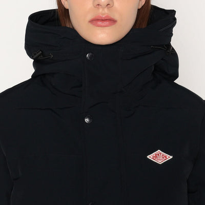 WOMEN'S FAUX FUR HOODED DOWN JACKET