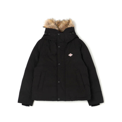 WOMEN'S FAUX FUR HOODED DOWN JACKET