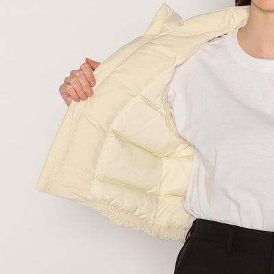 WOMEN'S HIGH LOFT DOWN STAND COLLAR VEST