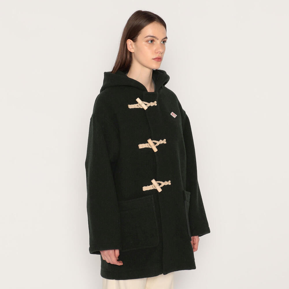 WOMEN'S WOOL LIGHT PILE DUFFEL COAT