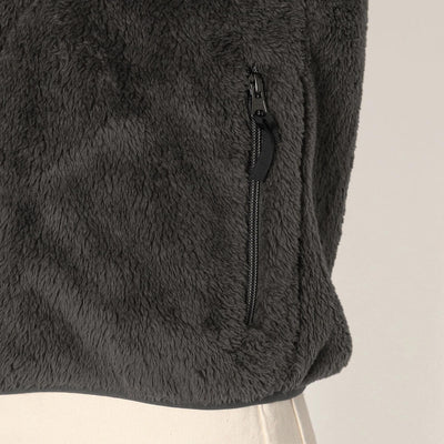 WOMEN'S HIGH PILE FLEECE ZIP JACKET